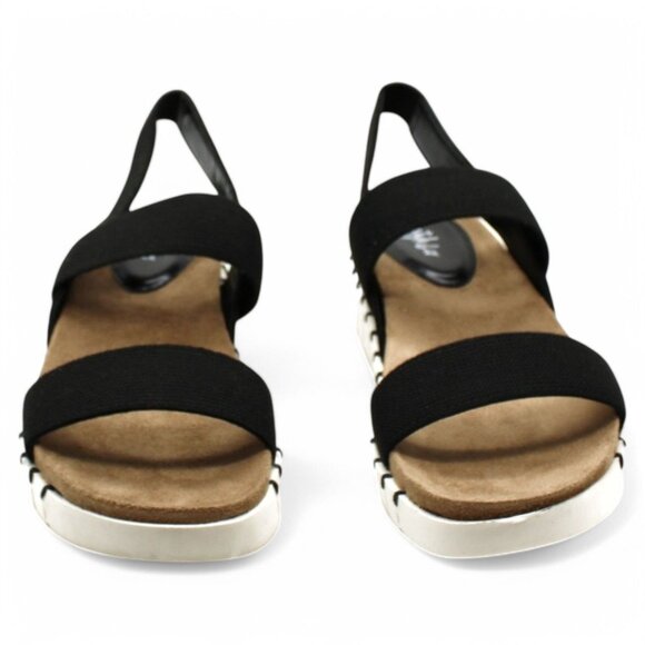 Milaaf Womens Slip on Open Toe Flat Sandals - Picture 4 of 8